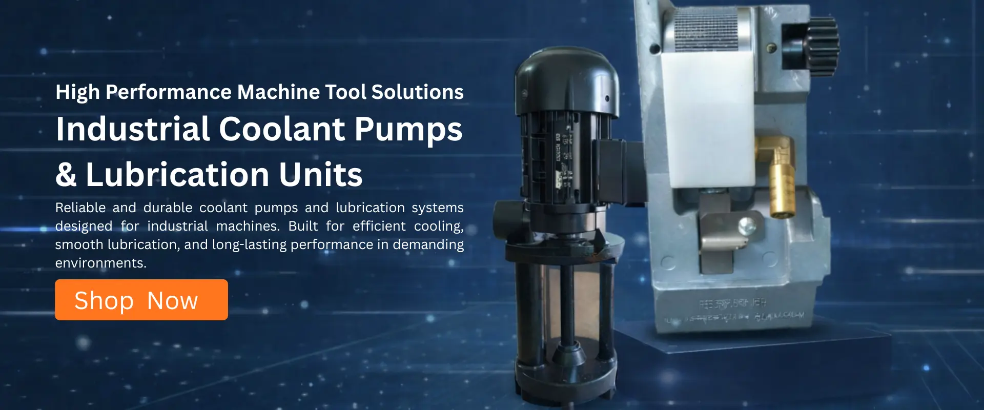 Industrial Coolant Pumps & Lubrication Units